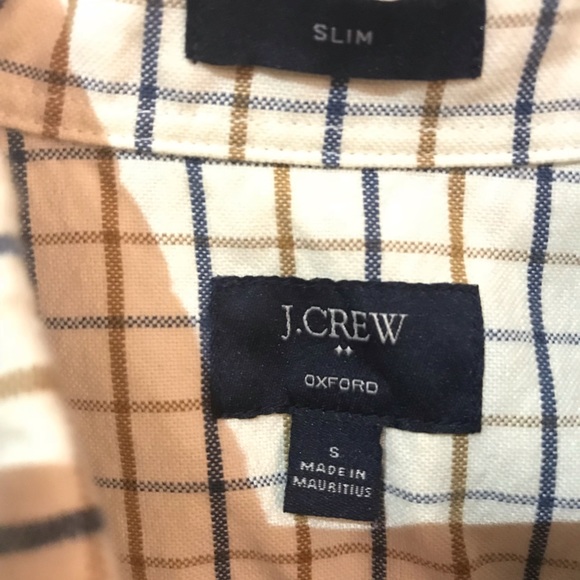 J Crew Long Sleeve Checked Button Down - Picture 2 of 2